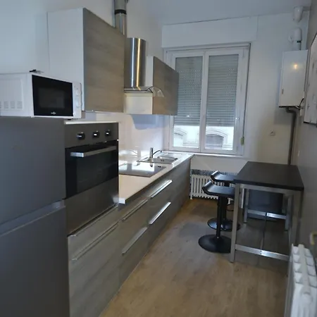 46 M2, Centre, Gare 600m, Prox Lille, Nespresso Apartment *