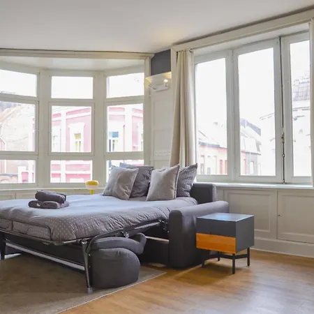 46 M2, Centre, Wifi, Gare 600m, Prox Lille, Nespresso アパート *