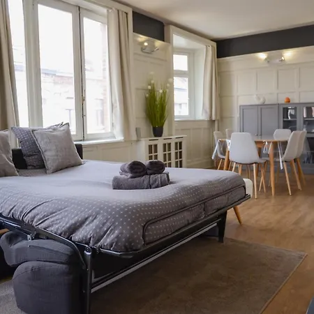 46 M2, Centre, Wifi, Gare 600m, Prox Lille, Nespresso トゥールコワン