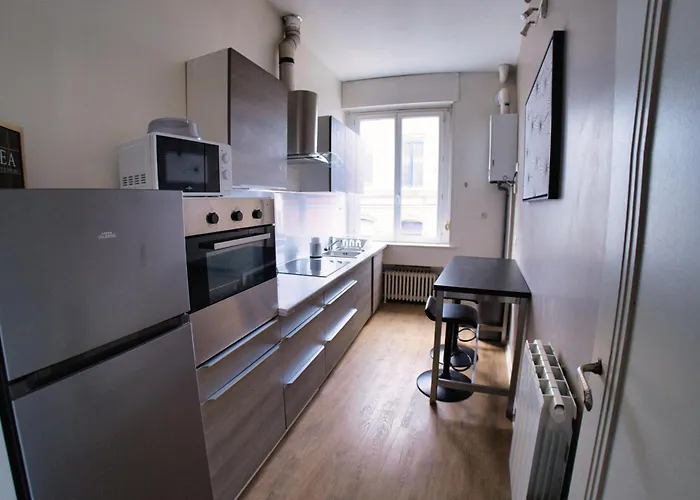 Apartment Le Magnifique, Proche Gare, Sejour 30 M2, Proxi Lille