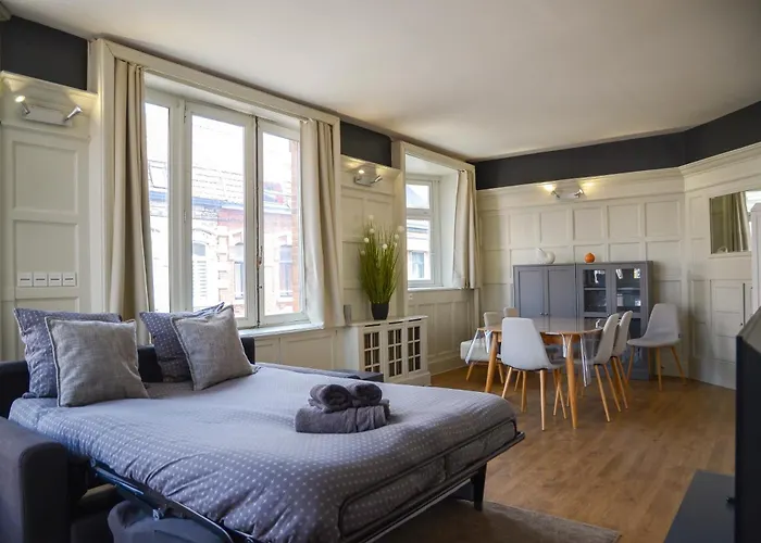 Apartment Le Magnifique, Proche Gare, Sejour 30 M2, Proxi Lille