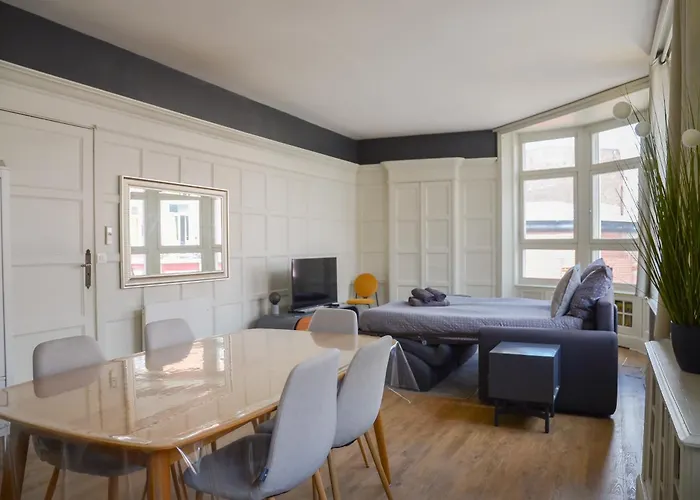 Apartment Le Magnifique, Proche Gare, Sejour 30 M2, Proxi Lille Tourcoing